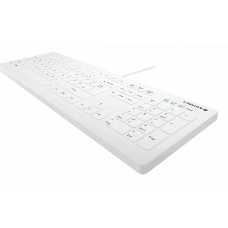 Contour Design Active Key AK-C8112 keyboard Medical USB QWERTZ German White