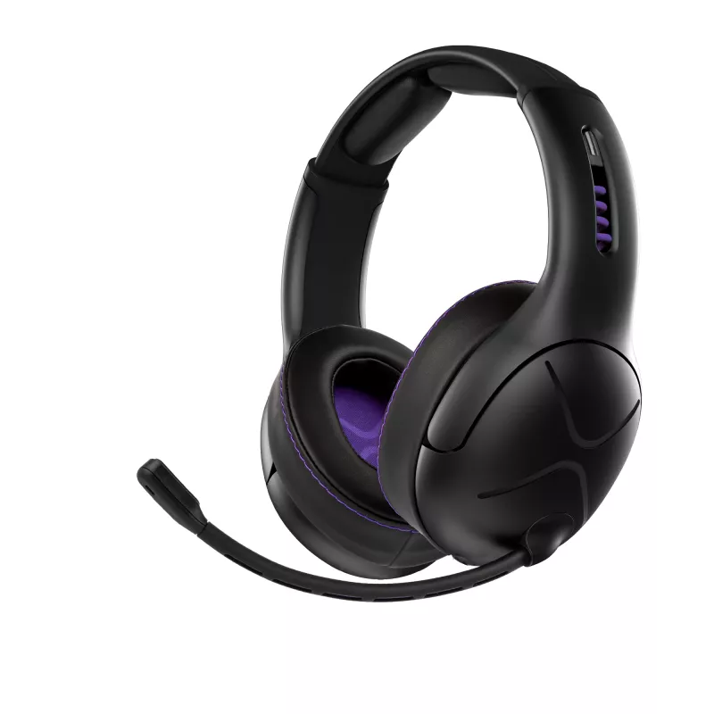 Headset VICTRIX Gambit Wireless — wired & wireless, 20–20000 Hz, 2 m cable, 301 g, black/purple