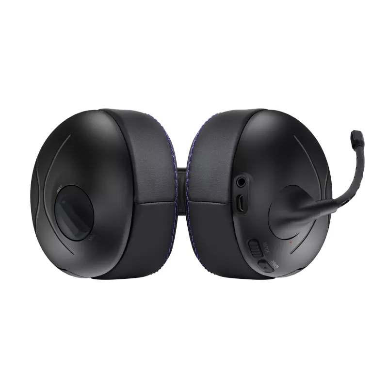 Headset VICTRIX Gambit Wireless — wired & wireless, 20–20000 Hz, 2 m cable, 301 g, black/purple