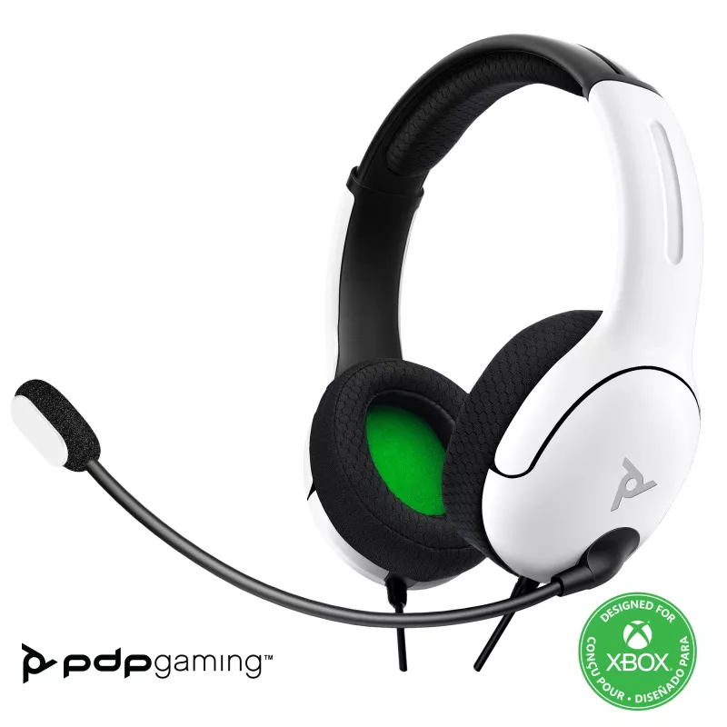PDP LVL40 Headset Wired Head-band Gaming White