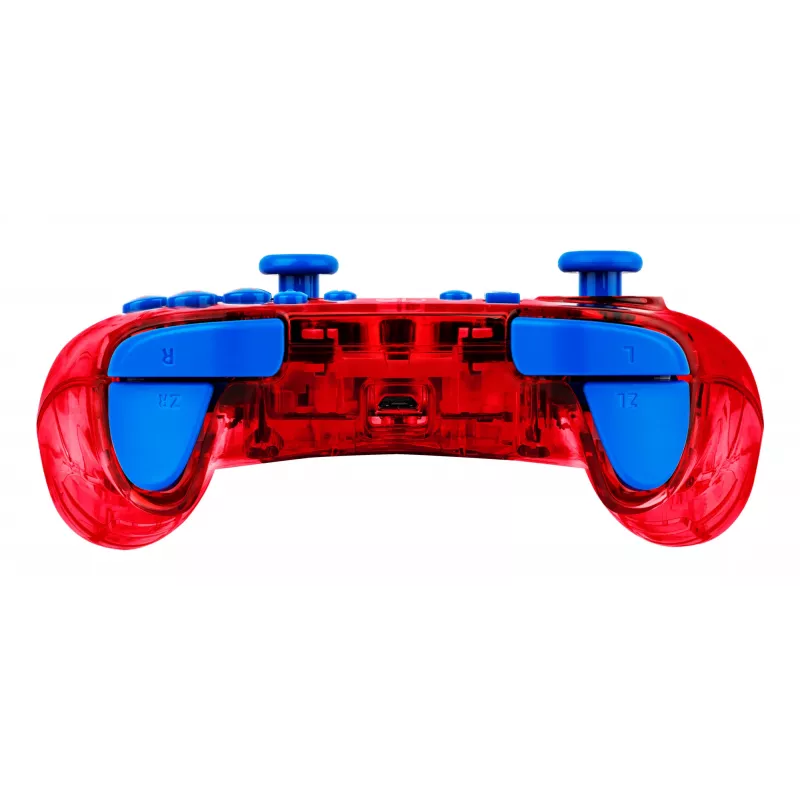 PDP Rock Candy: Mario Punch Red, Translucent USB Gamepad Analogue / Digital Nintendo Switch, Nintendo Switch Lite, Nintendo Switch OLED