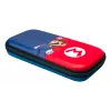 Hardshell Carrying Case PDP Slim Deluxe Power Pose Mario for Nintendo — Blue/Red