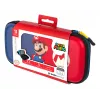 Hardshell Carrying Case PDP Slim Deluxe Power Pose Mario for Nintendo — Blue/Red