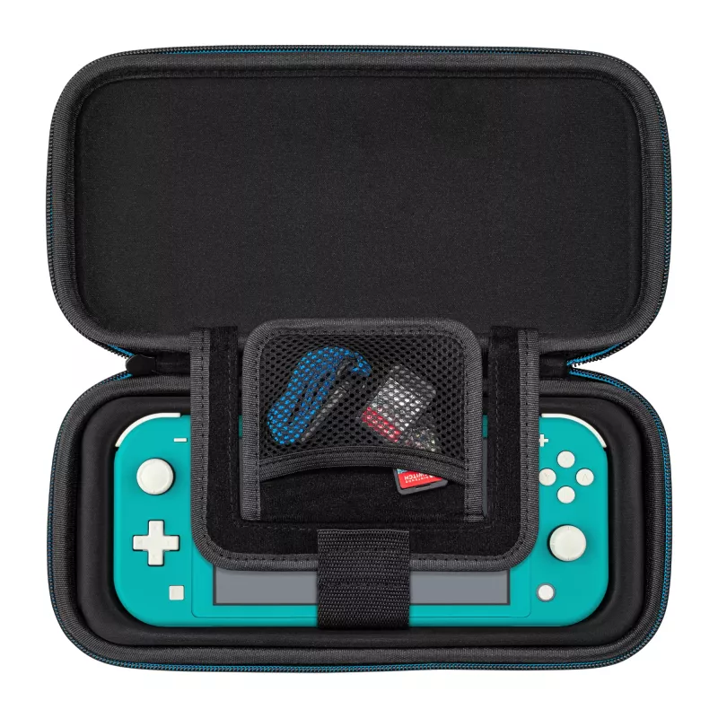Hardshell Carrying Case PDP Slim Deluxe Power Pose Mario for Nintendo — Blue/Red