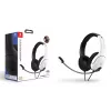PDP LVL40 Headset Wired Head-band Gaming Black, White