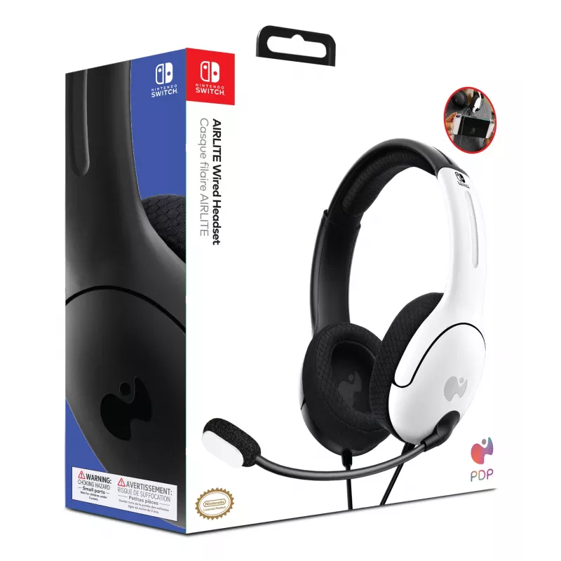 PDP LVL40 Headset Wired Head-band Gaming Black, White