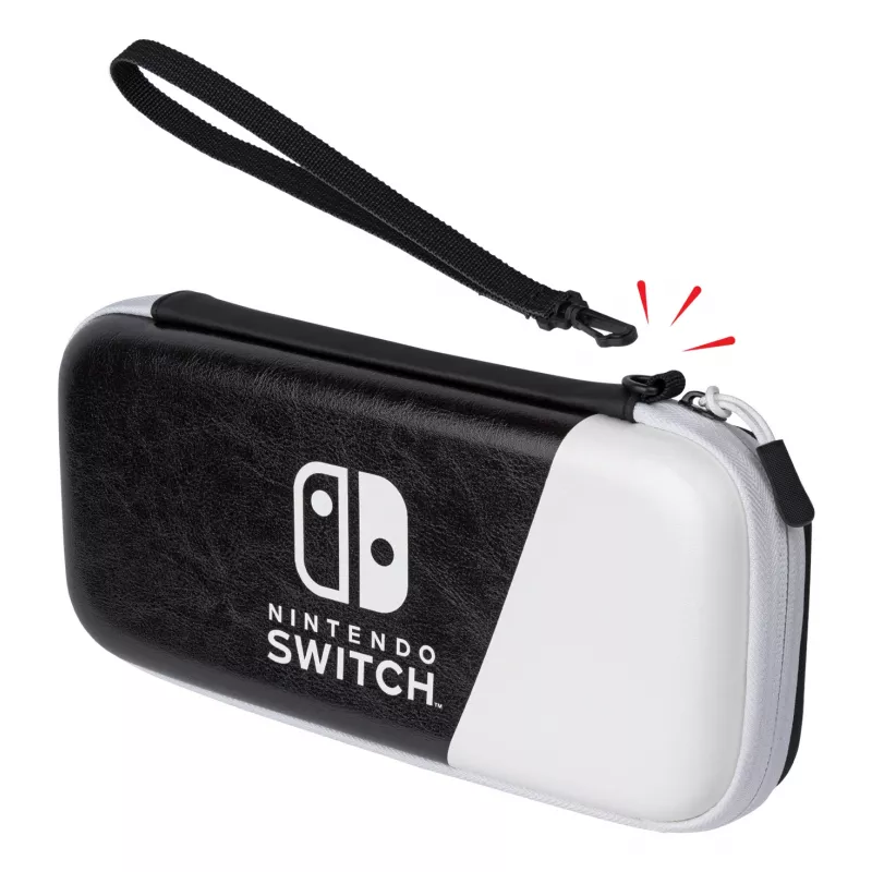 PDP Slim Deluxe: Black & White Hardshell case Nintendo Black, White