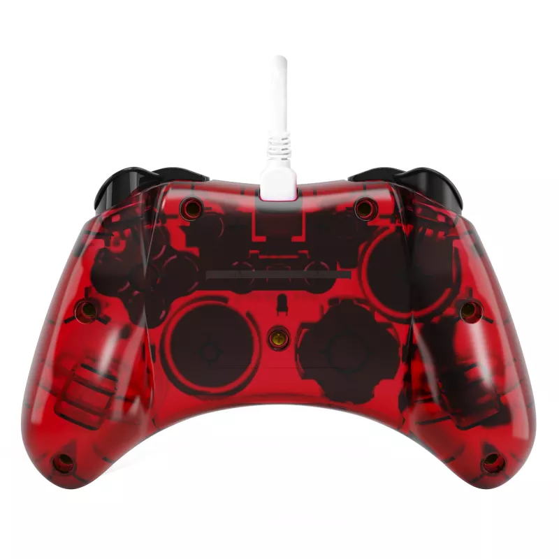 PDP Rock Candy: Mario Punch Red, Translucent USB Gamepad Analogue / Digital Nintendo Switch, Nintendo Switch Lite, Nintendo Switch OLED