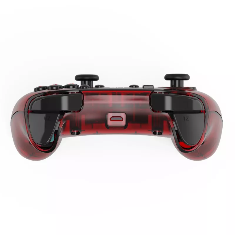 PDP Rock Candy: Mario Punch Red, Translucent USB Gamepad Analogue / Digital Nintendo Switch, Nintendo Switch Lite, Nintendo Switch OLED