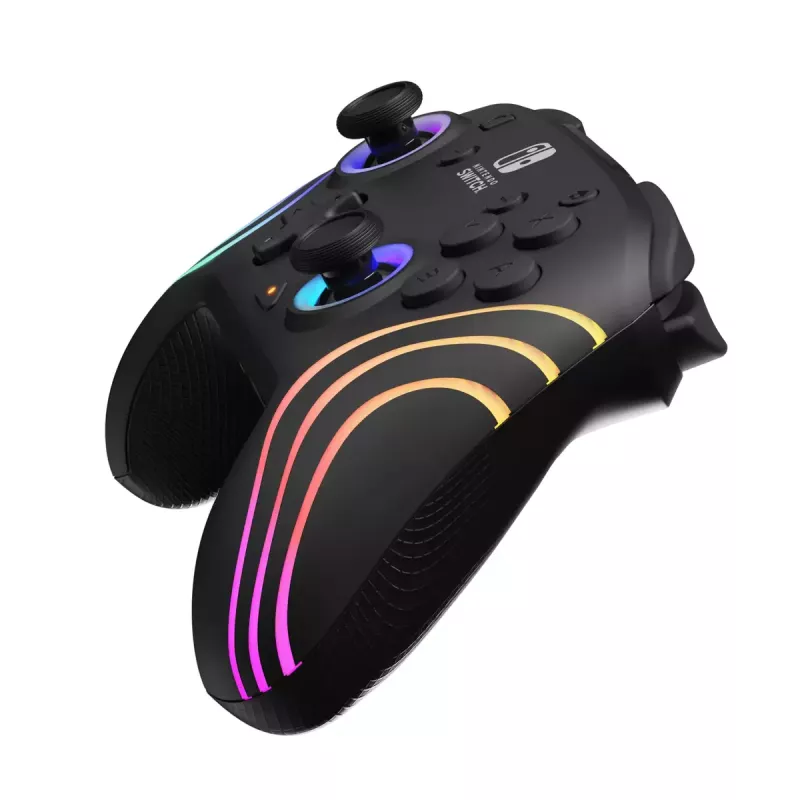 PDP Afterglow Wave Black USB Gamepad Analogue / Digital Nintendo Switch, Nintendo Switch Lite, Nintendo Switch OLED