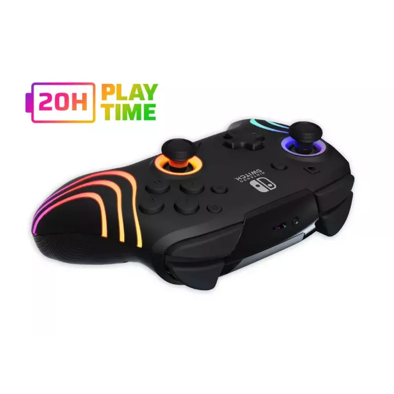PDP Afterglow Wave Black USB Gamepad Analogue / Digital Nintendo Switch, Nintendo Switch Lite, Nintendo Switch OLED