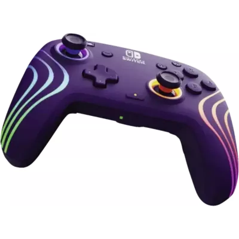 Wireless Controller PDP Afterglow Wave 500-252-PR — purple, wireless gamepad for console/PC