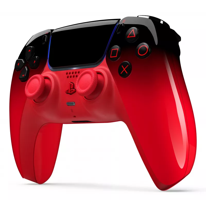 Gamepad Sony DualSense Red — Bluetooth/USB, USB-C, Built-in Li-Ion Battery, PS5/PC/Mac/Android/iOS
