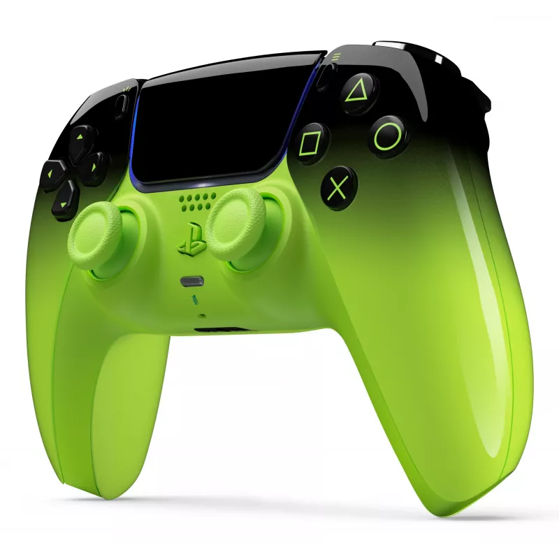 Gamepad Sony DualSense Green — Bluetooth/USB, USB-C, Built-in Li‑Ion Battery, PS5/PC/Mac/Android/iOS
