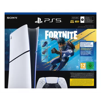 Sony PlayStation 5 (model group - Slim) Digital Edition, Fortnite Flowering Chaos Bundle