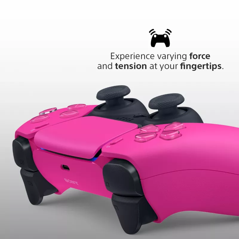 Gamepad Sony DualSense v3 for PlayStation 5 — Pink, Bluetooth & USB Type-C, built-in battery