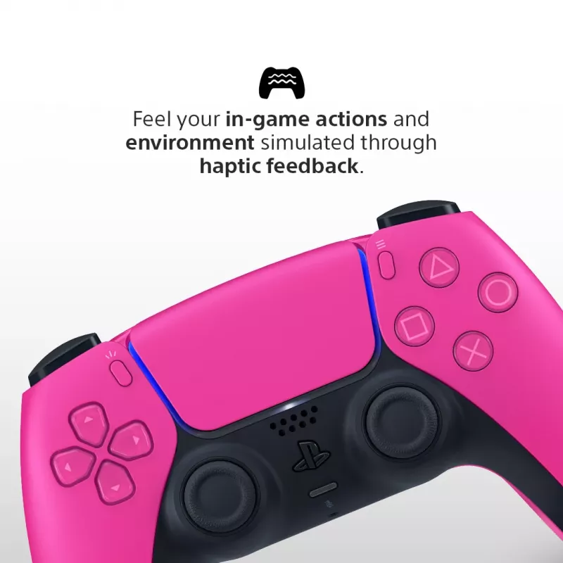Gamepad Sony DualSense v3 for PlayStation 5 — Pink, Bluetooth & USB Type-C, built-in battery