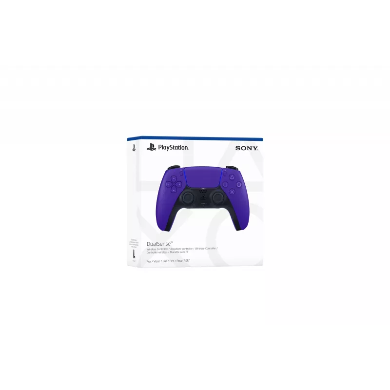 Sony Controller wireless DualSense Galactic Purpl V2, Gamepad, PlayStation 5, Back button, Menu button, Start button, Analogue / Digital, Various, Wired & Wireless