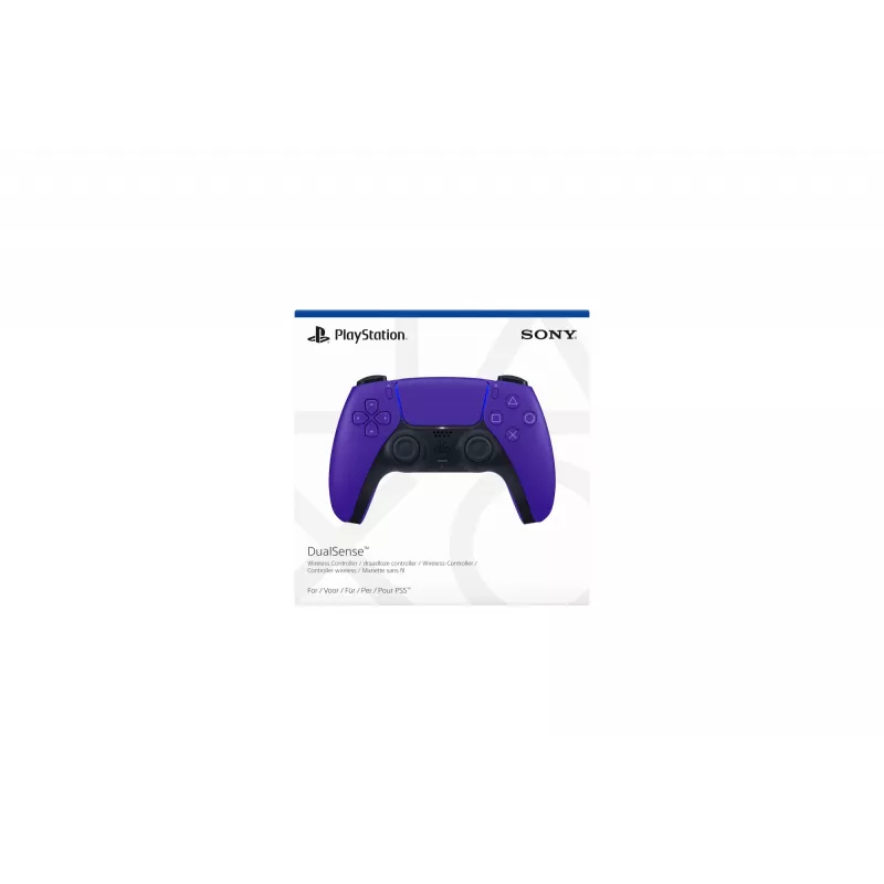 Sony Controller wireless DualSense Galactic Purpl V2, Gamepad, PlayStation 5, Back button, Menu button, Start button, Analogue / Digital, Various, Wired & Wireless