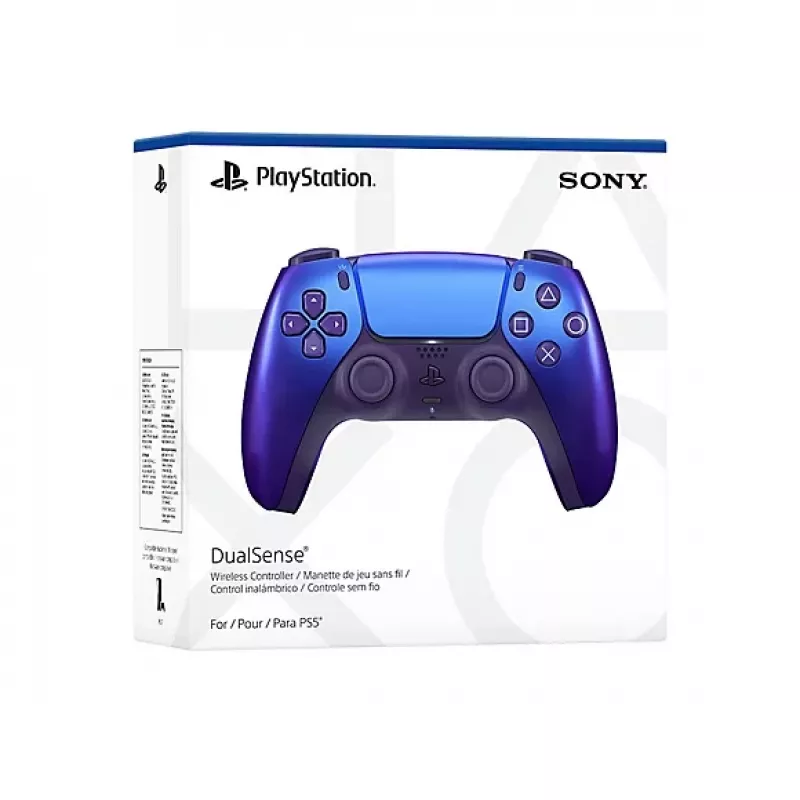 Gamepad Sony DualSense Wireless Controller Chroma Indigo — Bluetooth & USB Type-C, PS5, built-in Li‑Ion battery