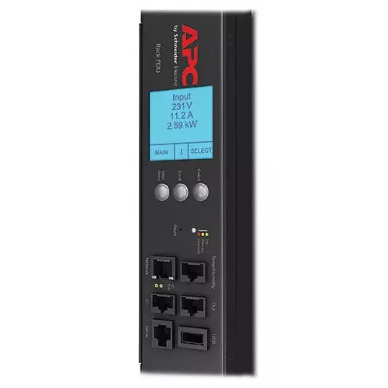 APC Rack PDU 2G, Metered by Outlet with Switching, ZeroU, 32A, 230V, (21) C13 & (3) C19