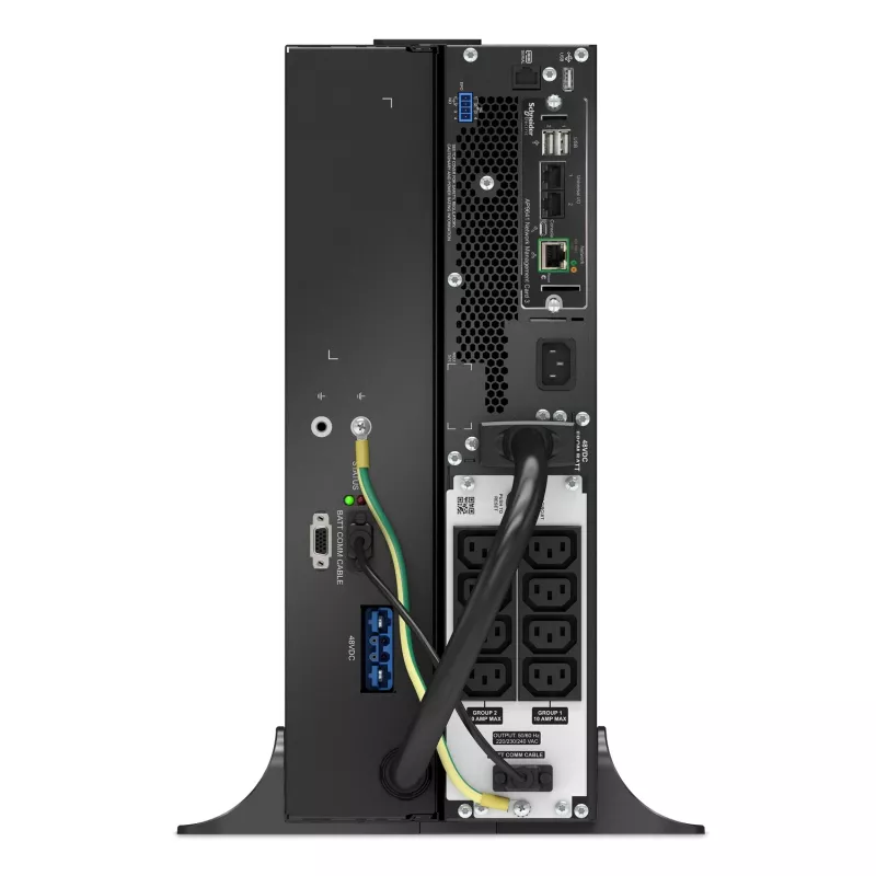 APC Smart-UPS On-Line, 1500VA, Lithium-ion, Rackmount 4U, 230V, 8x C13 IEC outlets, Network Card, Extended long runtime, Rail kit included