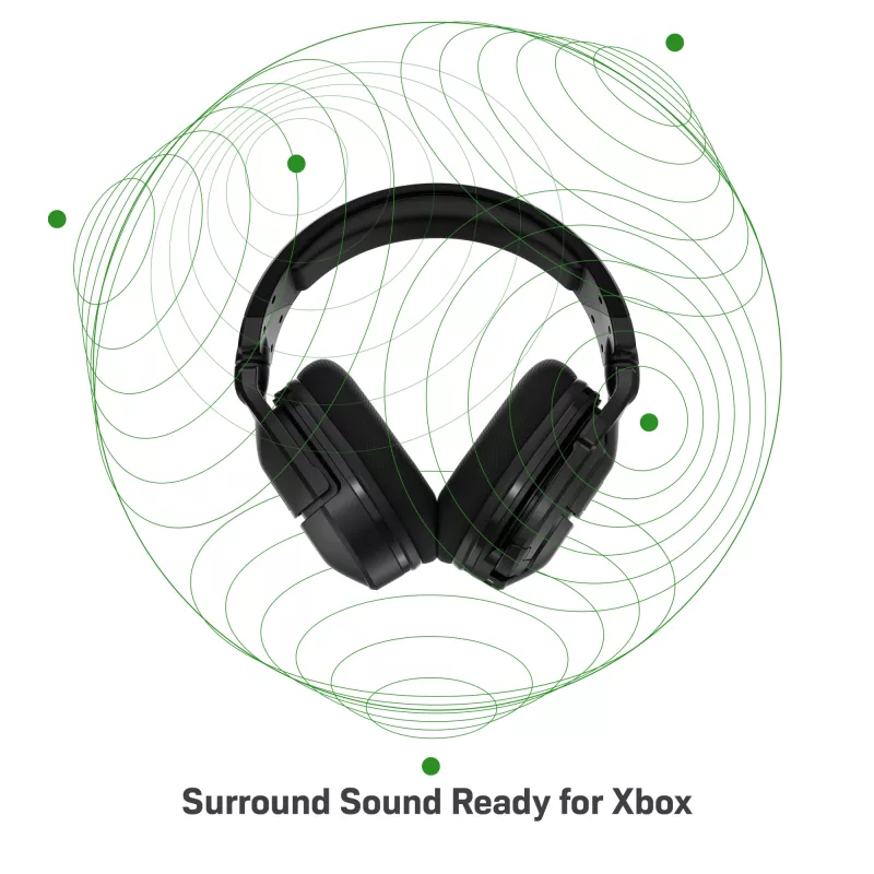 Headset Turtle Beach Stealth 600 Gen 2 MAX — Wired & Wireless, USB-C, Circumaural, 20–20000 Hz, Black