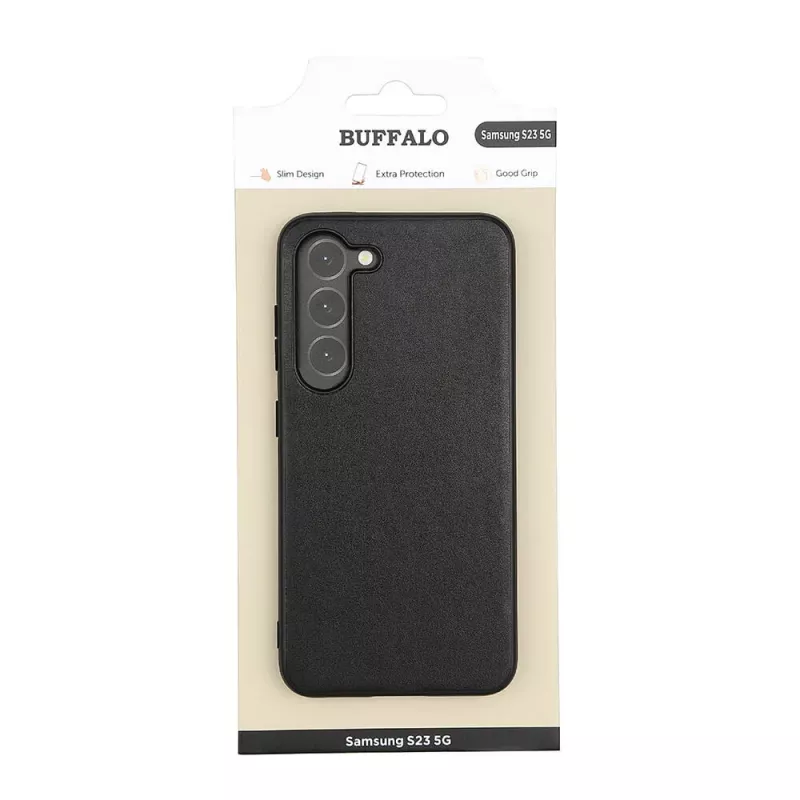Buffalo 590096 mobile phone case 15.5 cm (6.1 inch) Cover Black