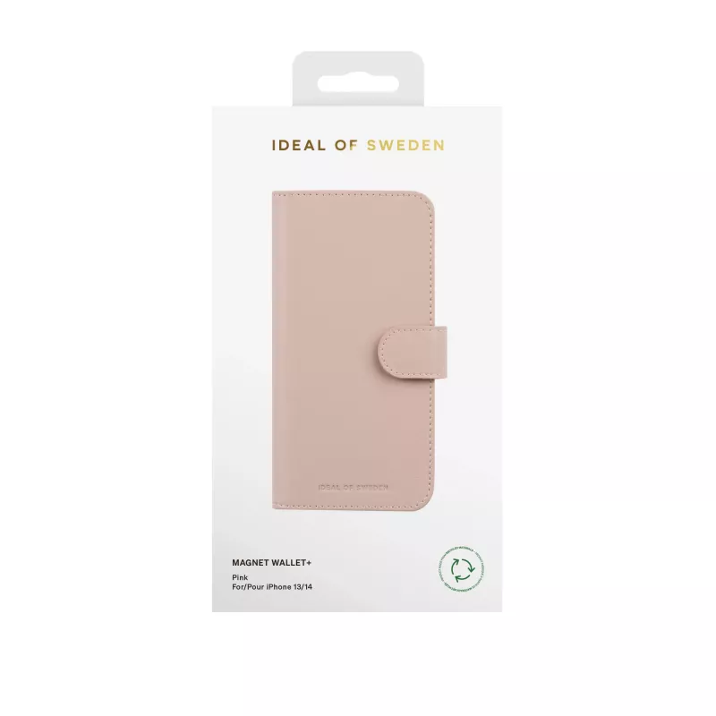 iDeal of Sweden Magnet Wallet+ iPhone 13 / 14 / 16e Pink, Flip case, Apple, iPhone 13/14/16E, 15.4 cm (6.06"), Pink