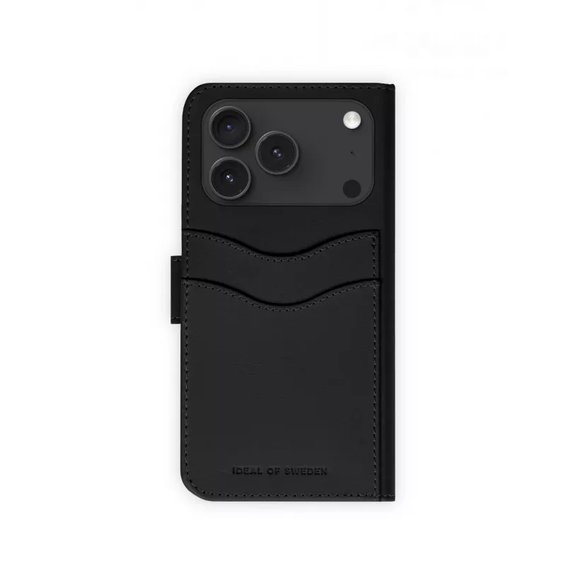 iDeal of Sweden Magnet Wallet+ MagSafe iPhone 17 Pro Black, Wallet case, Apple, iPhone 17 Pro, Black