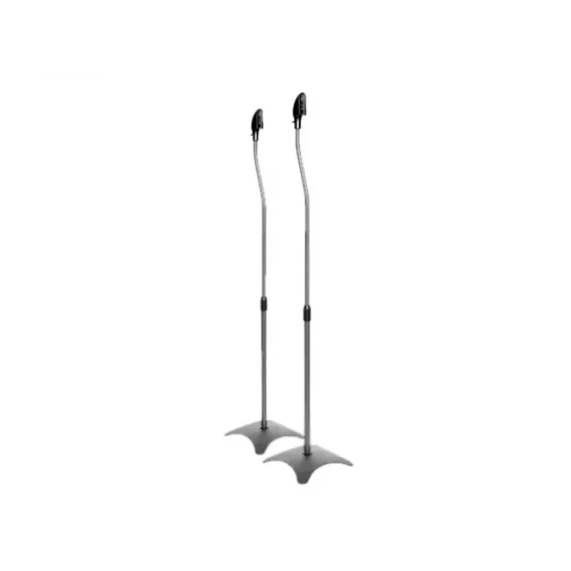 Multibrackets M Speaker Floorstand Black 2-pack, Floor, 4.5 kg, Black, 68 cm, 110 cm, 3.55 kg