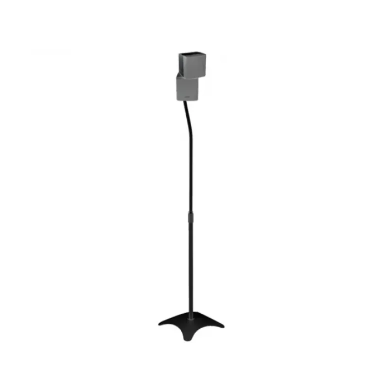 Multibrackets M Speaker Floorstand Black 2-pack, Floor, 4.5 kg, Black, 68 cm, 110 cm, 3.55 kg