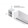 Multibrackets M 1:1 Manual Projection Screen 200x200, 112 inch White Edition