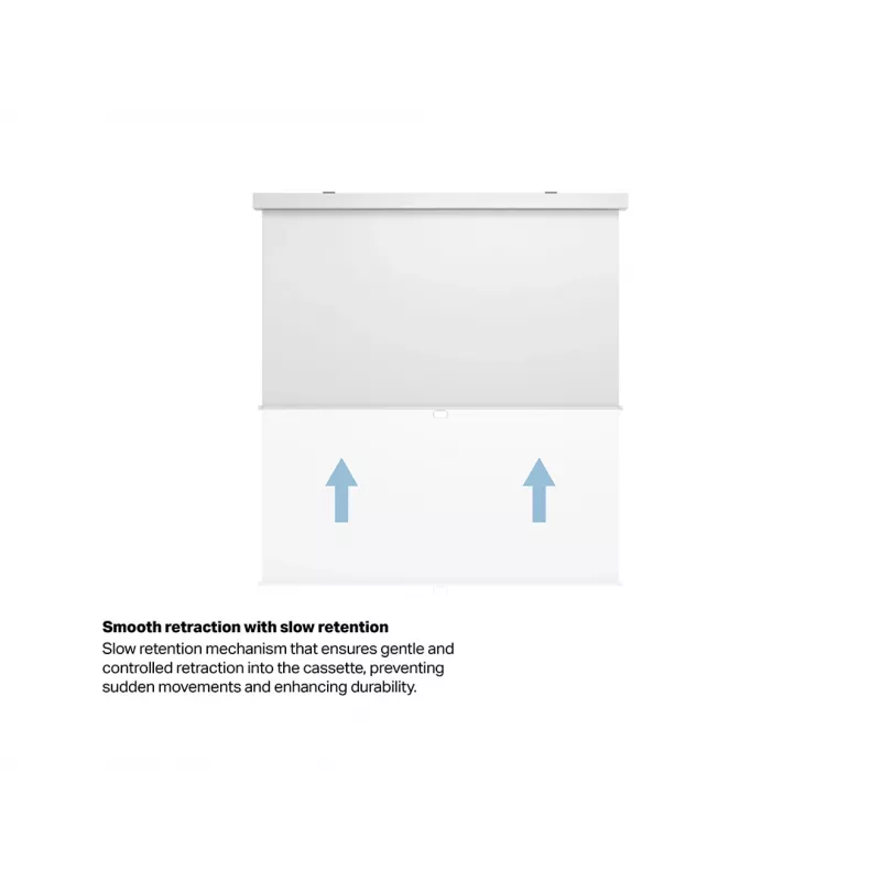 Multibrackets M 1:1 Manual Projection Screen 200x200, 112 inch White Edition