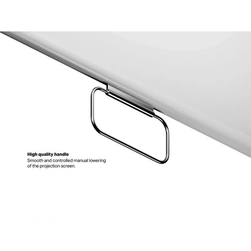 Multibrackets M 1:1 Manual Projection Screen 200x200, 112 inch White Edition