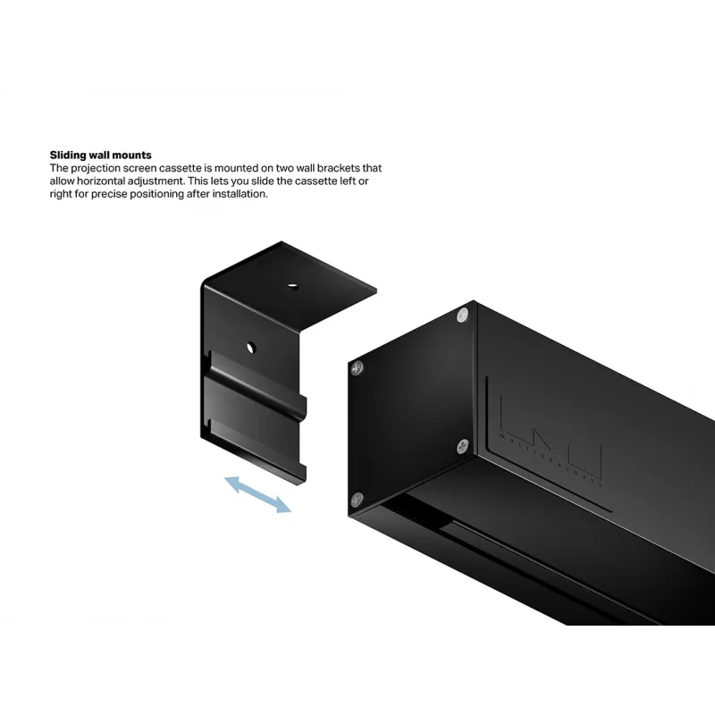 Multibrackets M 16:9 Motorized Projection Screen 240x135, 108 inch Black Edition
