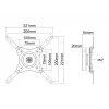 Multibrackets M VESA Wallmount 360 Black