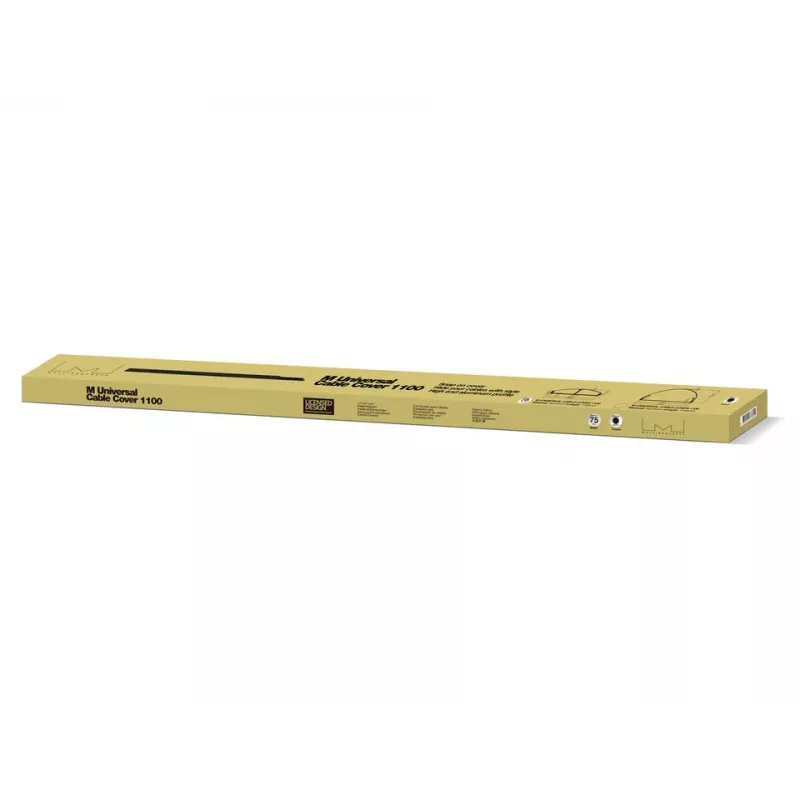 Multibrackets M Cable Cover SS Black 75mm W - 1600mm L