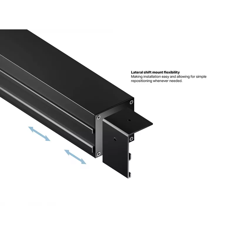 Motorized projection screen MULTIBRACKETS M 16:10 135 inch — matte white surface, viewable width 2.91 m, motorized drive