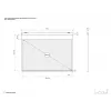 Motorized projection screen MULTIBRACKETS M 16:10 135 inch — matte white surface, viewable width 2.91 m, motorized drive
