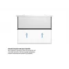 Multibrackets M 16:10 Manual Projection Screen 232,6x145,4, 108 inch
