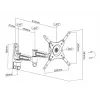 Multibrackets M VESA Flexarm 360 III White 15kg 15-32 inch