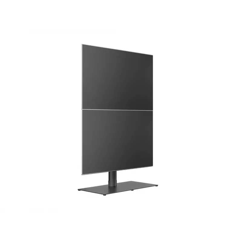 Single Screen Public Display Stand MULTIBRACKETS M – Black, supports up to 60 kg, VESA 200x200–800x400