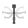 Multibrackets M VESA Gas Lift Arm Single White
