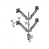 Multibrackets M VESA Gas Lift Arm Quad Black 40 kg 15-32 inch