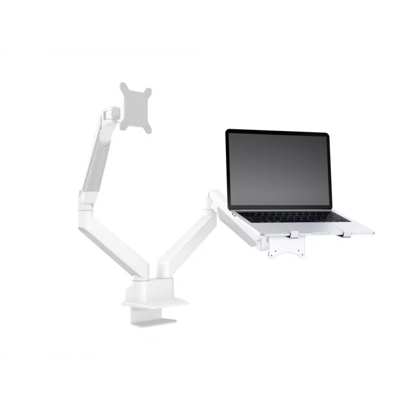Multibrackets M Laptop Holder Gas Lift Arm Silver, Laptop stand, Silver, 100 x 100 mm, 500 g, 250 mm, 250 mm