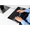 Mousetrapper Delta Mouse Grey Extended USB-A, USB Type-A, 4000 DPI, Black, Grey