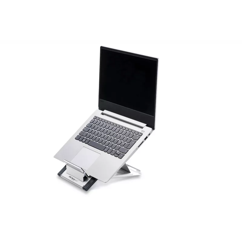 Mousetrapper Laptop Stand Black/Silver, Laptop & tablet stand, Black, Silver, Aluminium, 10 - 184 mm, 183 - 267 mm, 183 mm