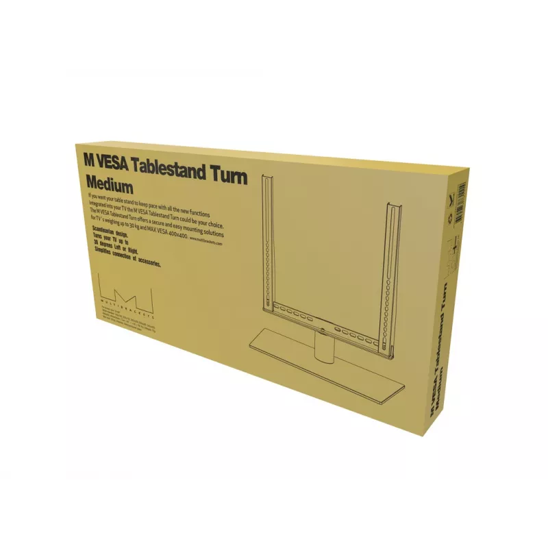Table Stand Multibrackets M VESA Tablestand Turn Black Medium MAX 400x400