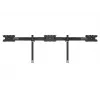 Triple monitor desktop mount expansion kit MULTIBRACKETS M VESA for 3 displays 24–32 inch up to 24 kg, aluminium/plastic, black